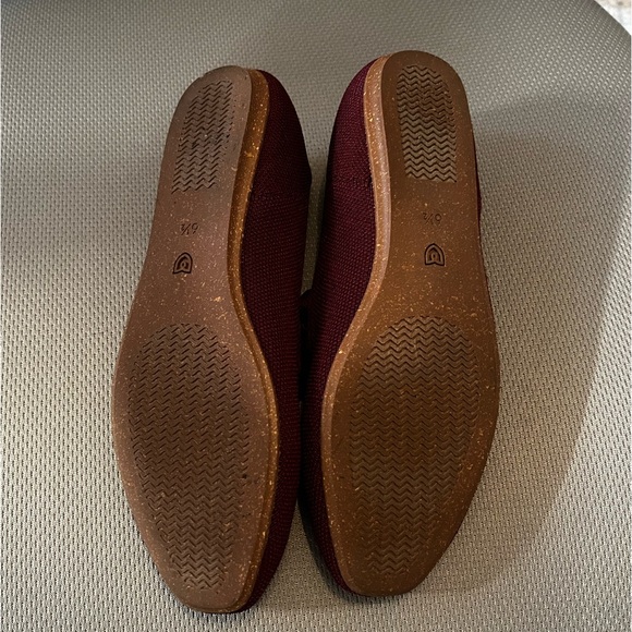 Rothy’s Double Buckle Mary Jane’s - Burgundy - Picture 4 of 4